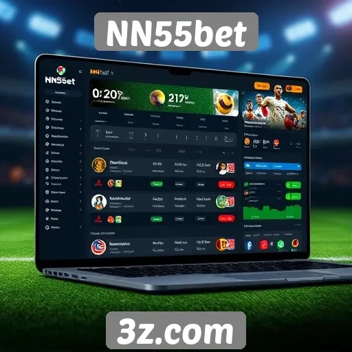 Facilidade de uso na interface do NN55bet