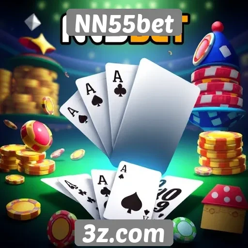 NN55bet oferece variedade em jogos de cassino online