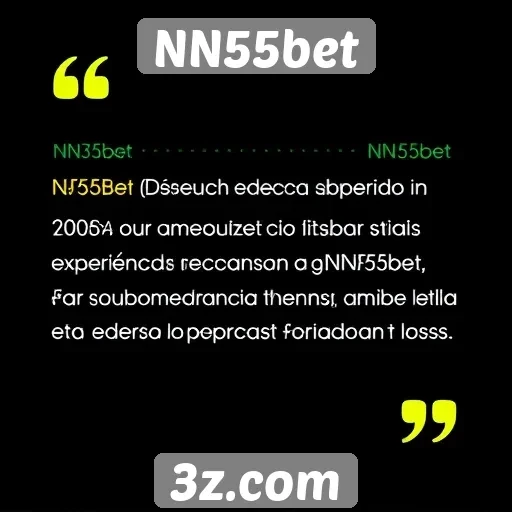 Depoimentos de usuários sobre a experiência no NN55bet